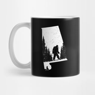 Alabama Bigfoot Mug